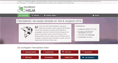Desktop Screenshot of fahrradhelm.net